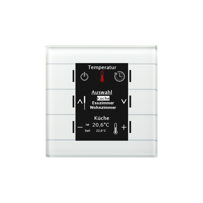 MDTBEGBZW.01Glass Central Operation Unit Smart,Glass